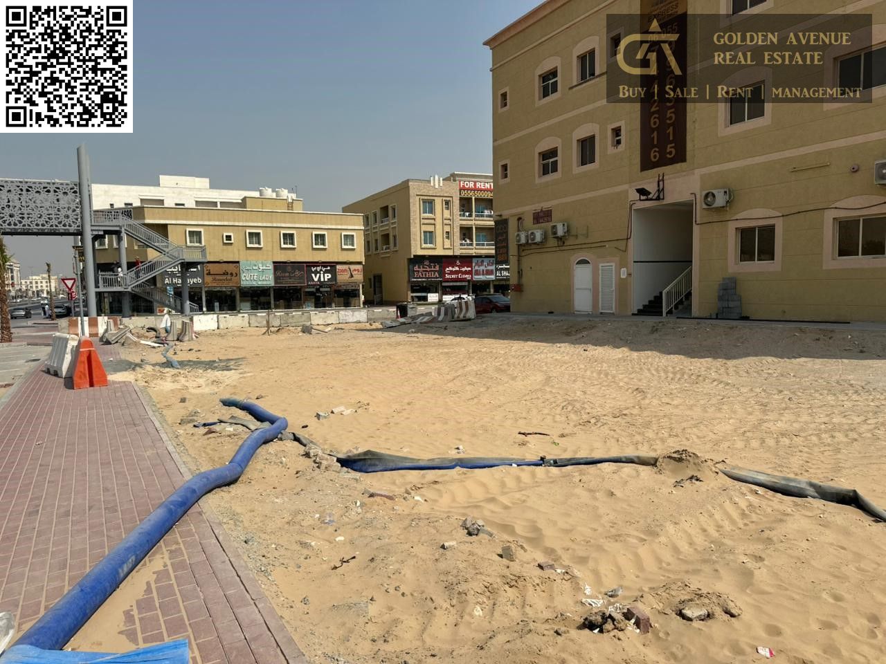 Invest in Your Future: G+2 Commercial & Residential Plot in Mowaihat 1 On Main Shiekh Ammar | Strategic Location with Easy Access to Dubai & Sharjah |