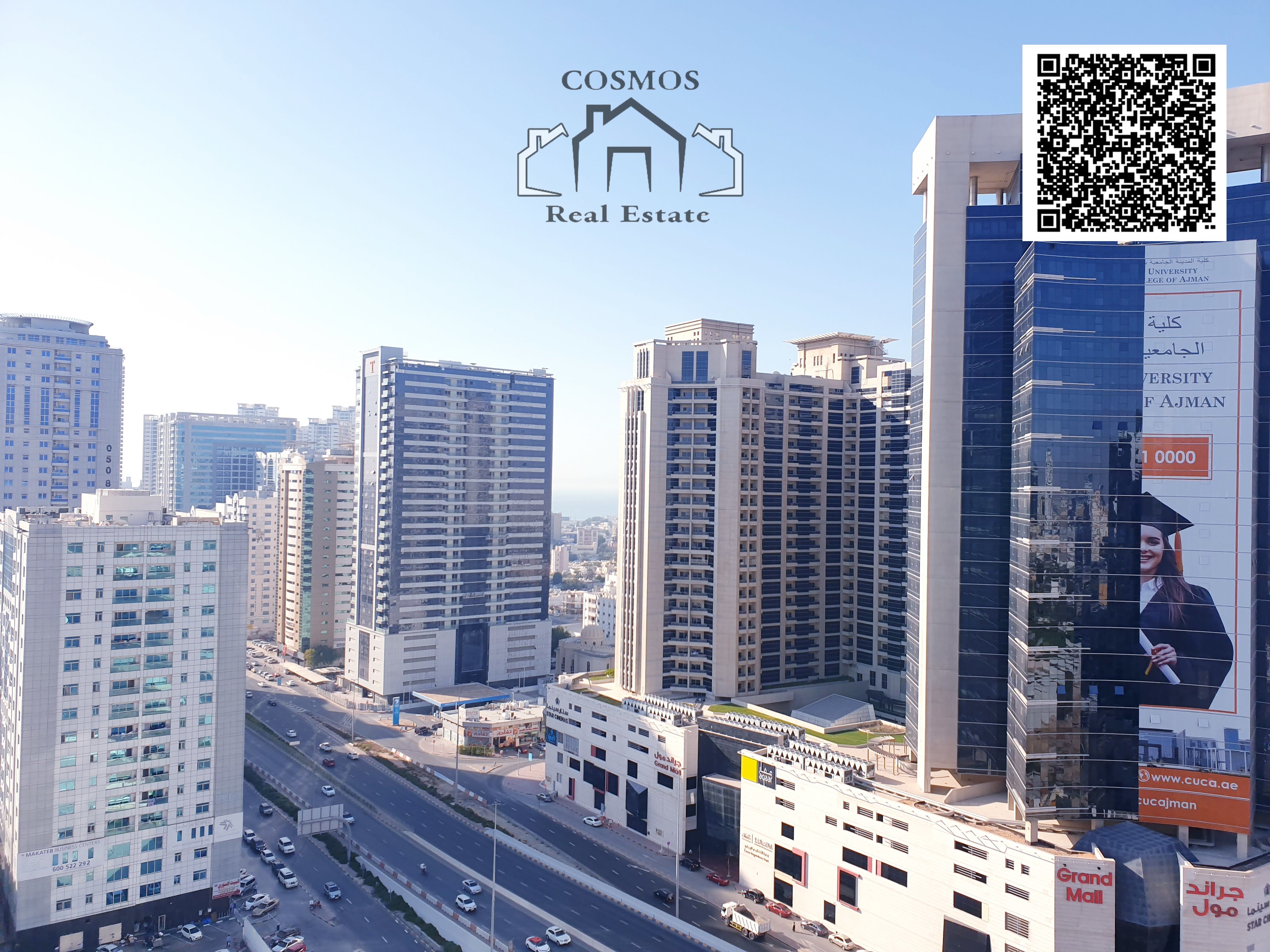 MONTHLY 3597/-AED FULL OPEN VIEW 1 BHK CITY TOWER FOR SALE 873 SQ-FT HIGHER FLOOR