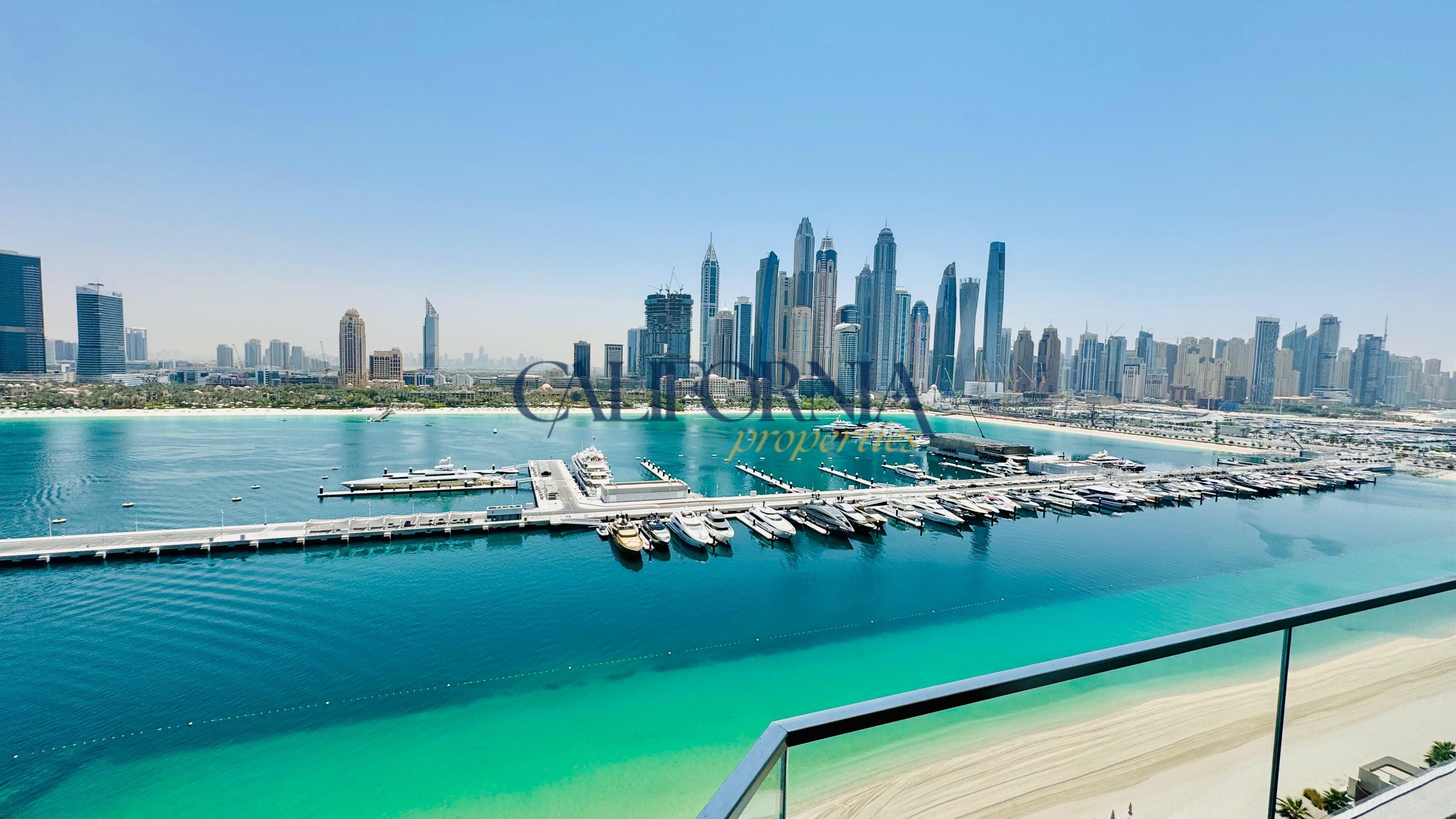 Up To 4 Cheques | Full Sea View | 2 Balconies