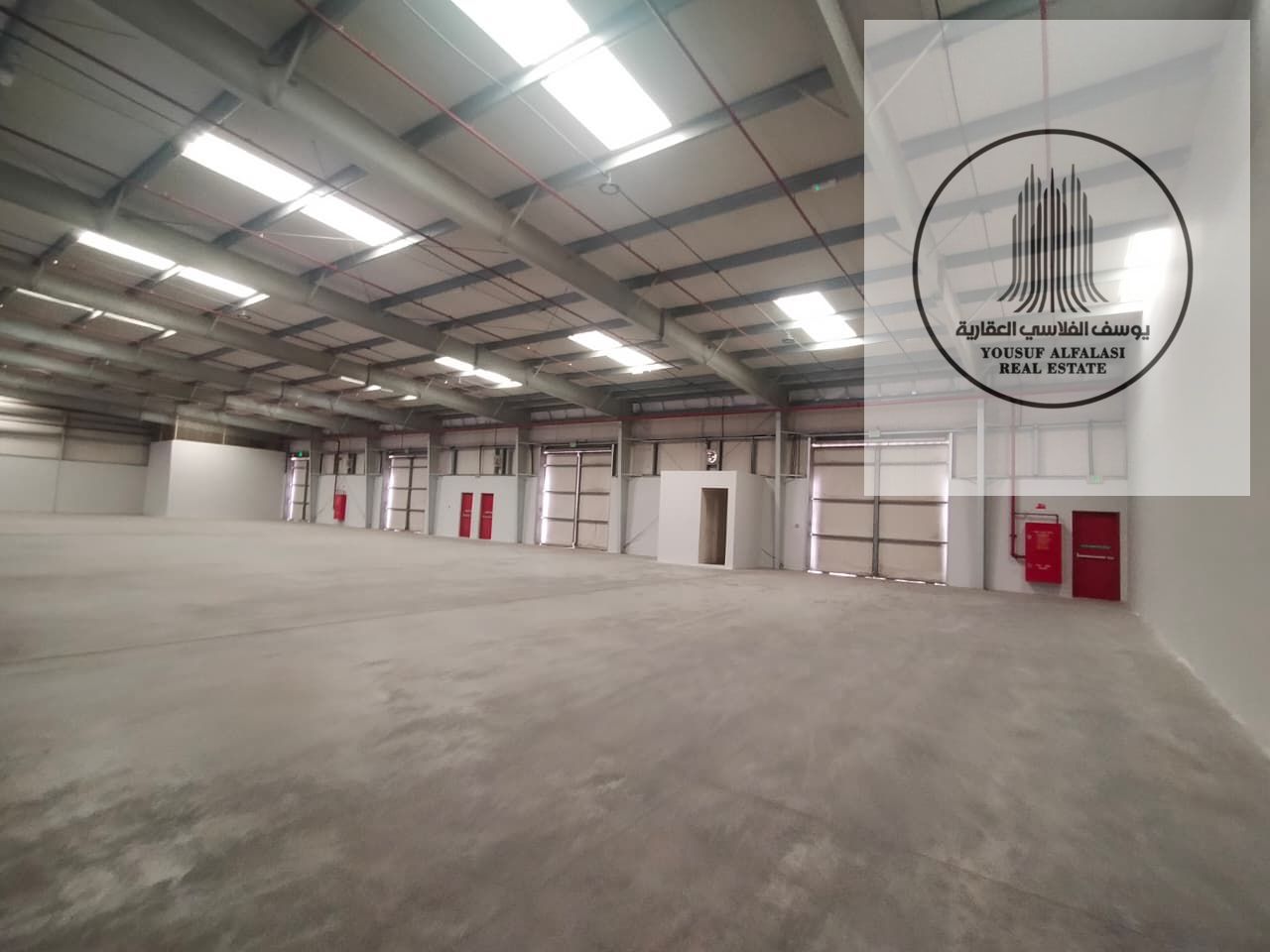 15,000 square feet warehouse, 60 kilowatt electricity, ready for delivery.