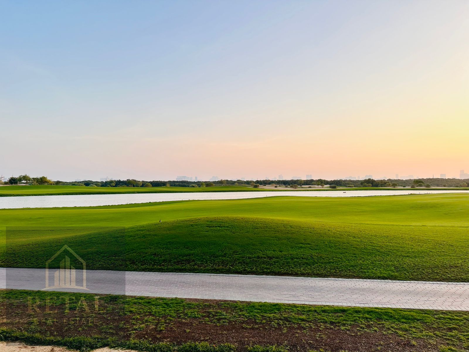 Full golf view one bed room in installments