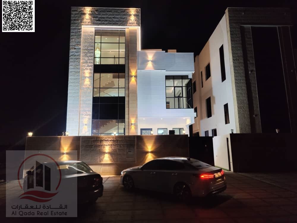 Villa for sale in Ajman Al Helio 2 area, elegant design, prime location