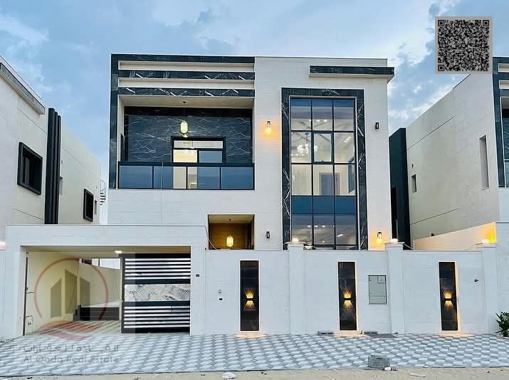For sale: Villa in Al Zahia, Ajman. 4 master bedrooms, a living room, a maid's room. Freehold for all nationalities. Bank financing is possible withou