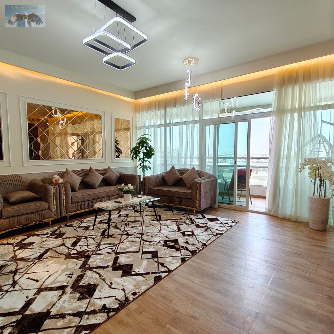 Luxury 2BR Apartment for Sale in Horizon Towers Ajman – Ultra Deluxe Finish, Sea View, Fully Furnished, 3 Baths, Prime Location – AED 725,000 All Incl