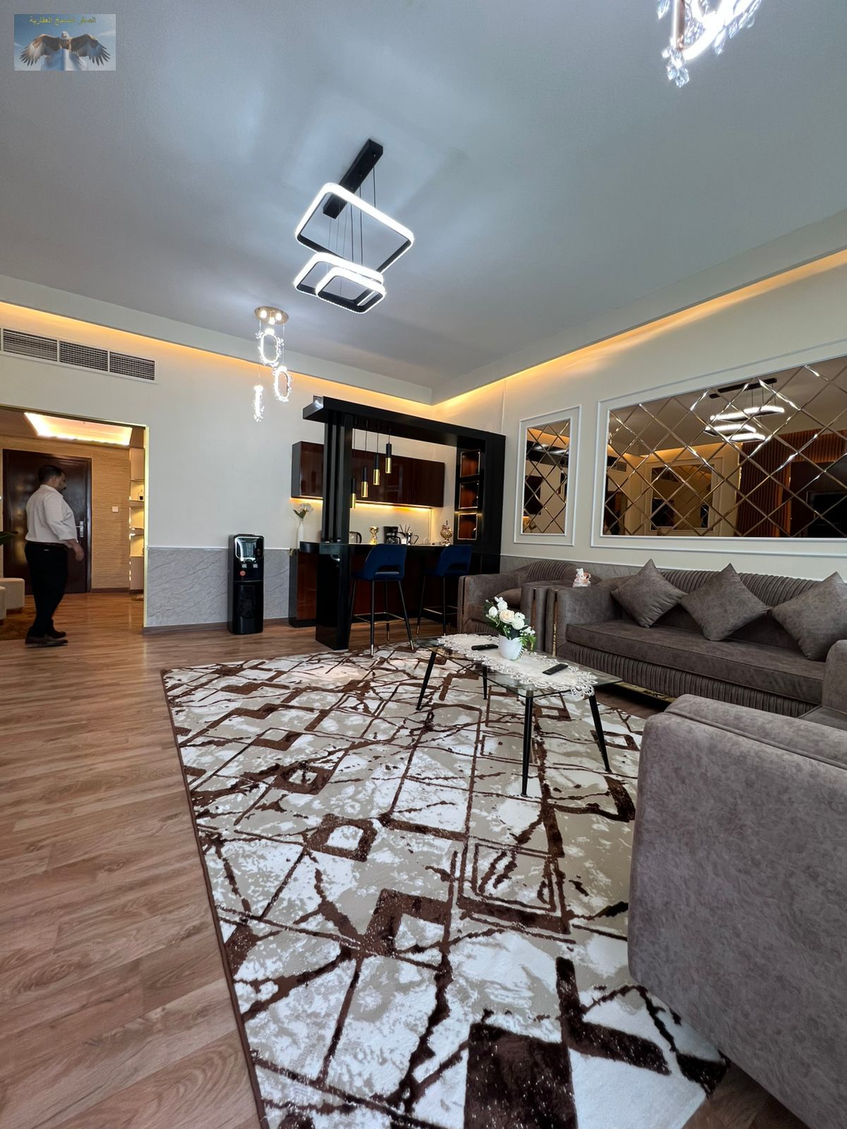 For Sale – The largest 2BHK apartment in Ajman, fully furnished with a stunning creek view, in one of the best locations in Ajman, close to all servic