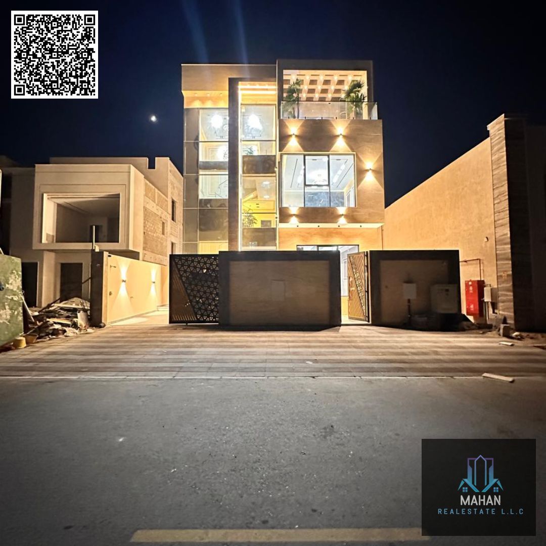 Luxury 6BR Villa | Helio-2, Ajman | Prime Location | Smart Home