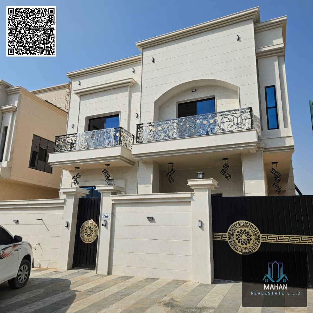 Exquisite 6BR G+2 Luxury Villa | Helio 2, Ajman | Premium Finishes | 4,010 Sqft BUA