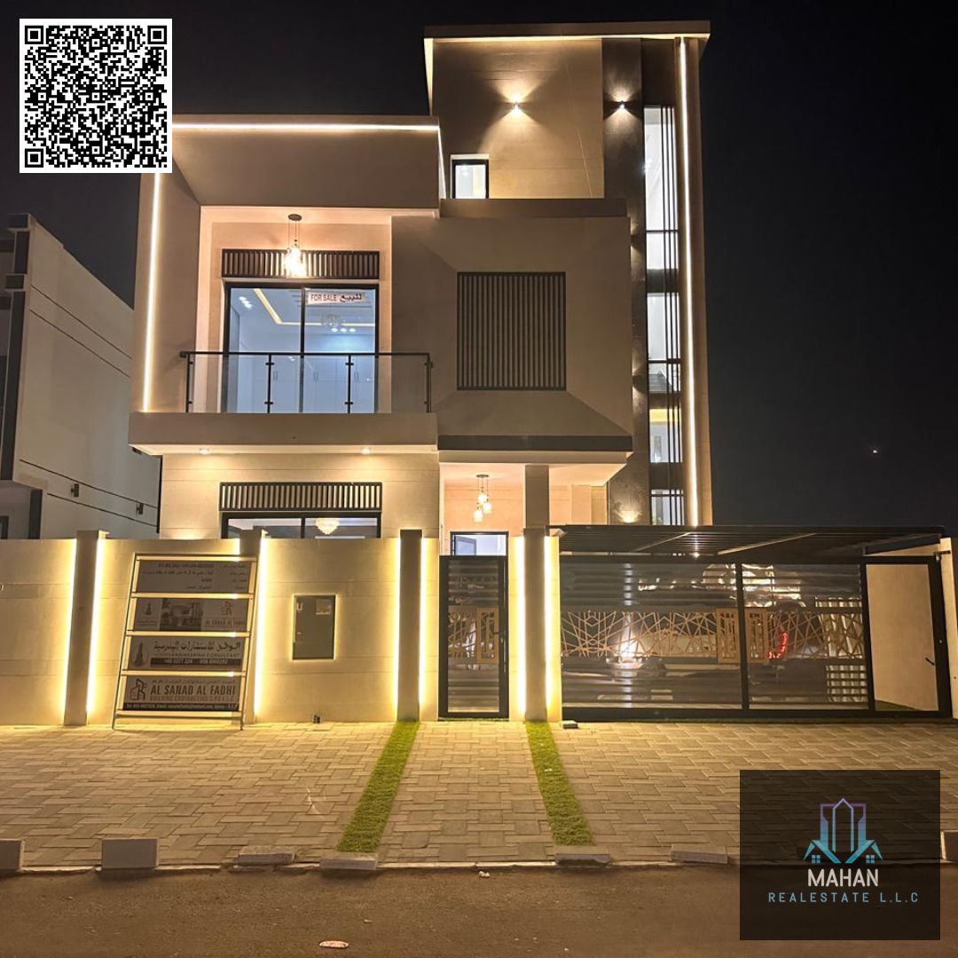 6BR Villa with Rooftop | Al Helio 2, Ajman | AED 2.1M Incl. Registration & A/C