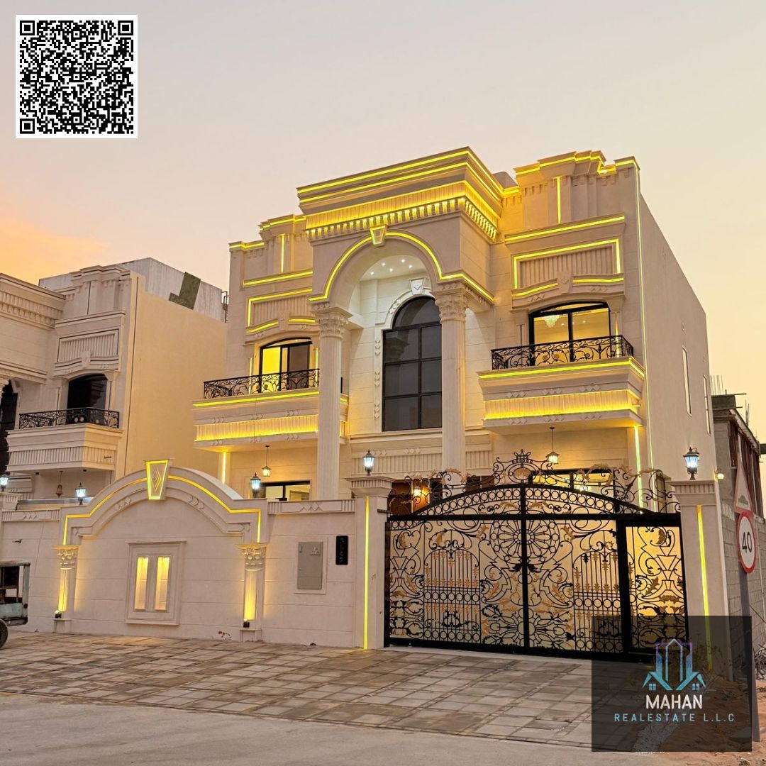 6BR Villa with Rooftop | Hall + Majlis + Maid Room | Al Helio, Ajman | AED 2.4M