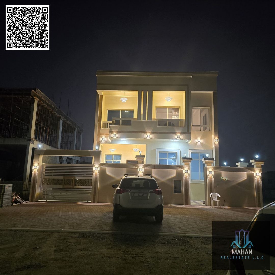 5BR Villa | Hall + Majlis + Maid Room | Al Helio 2, Ajman | AED 1.75M Incl. Utilities