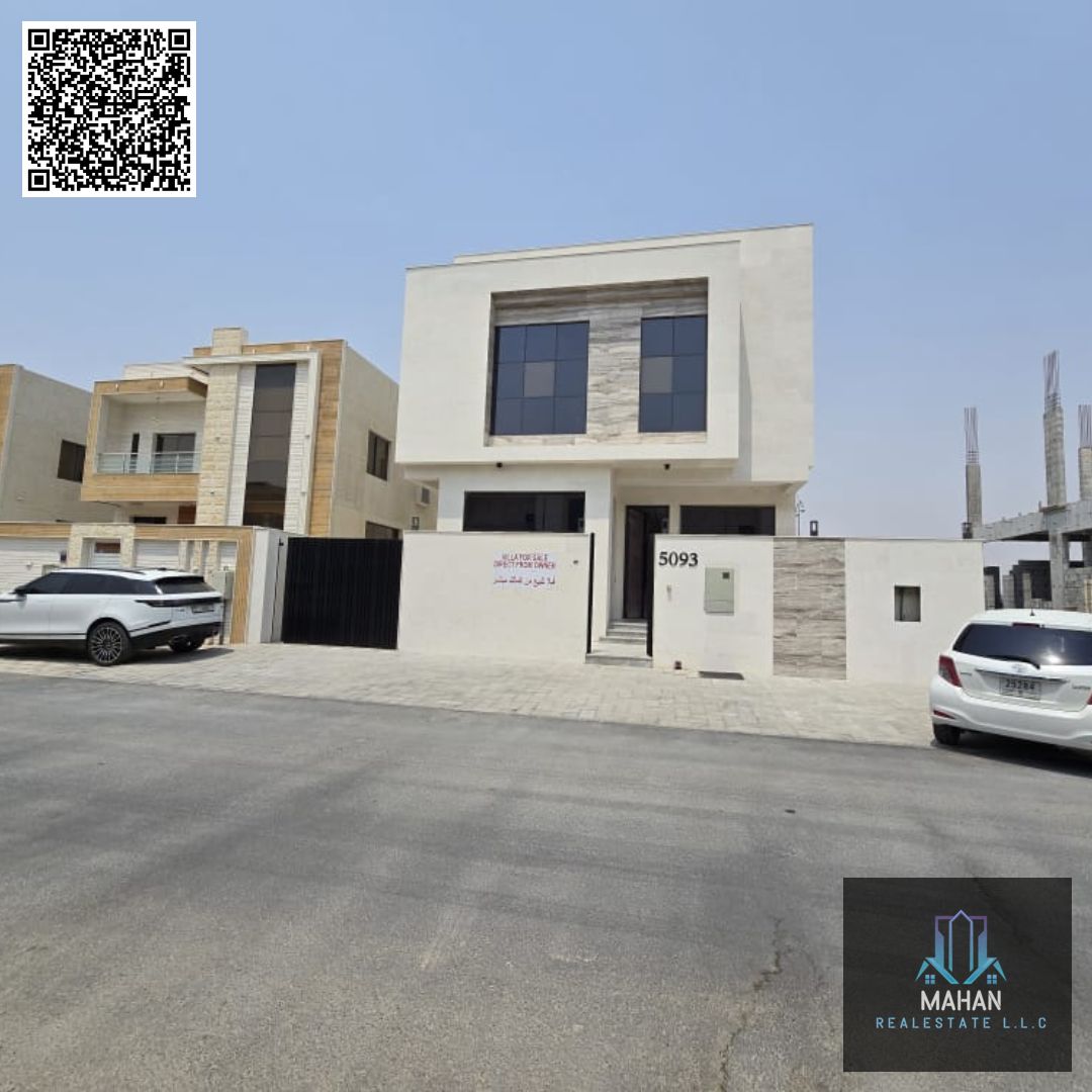 Luxury 5BR Villa | Corner Plot | Full Stone Finish | Al Yasmeen – AED 1.95M