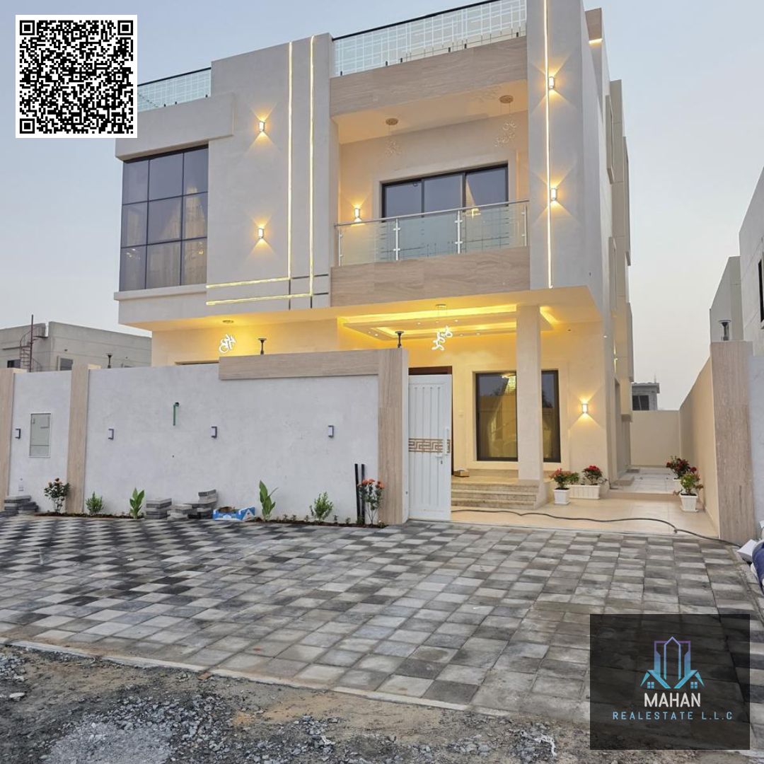 Fully Furnished 5BR Luxury Villa | Main Road | Al Helio 2 – Ajman | AED 2.2M Including Fees