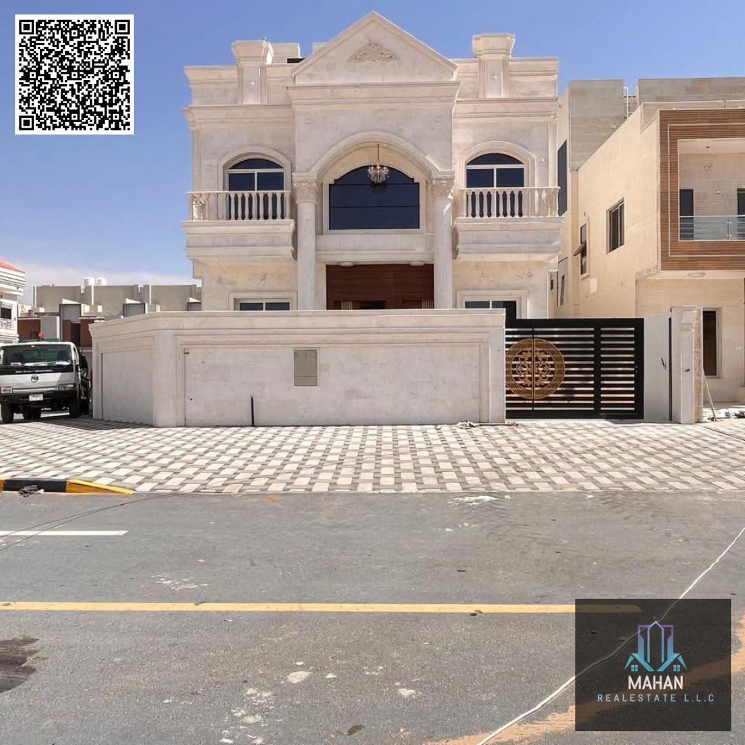 Corner 5-Bedroom Luxury Villa | Central AC | Opposite Mosque & Services – Al Helio 2