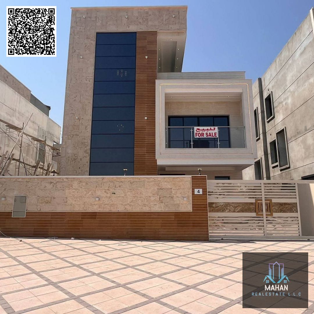 Beautiful Modern 6-Bedroom Villa with Roof & Swimming Pool | Al Zahya – Ajman