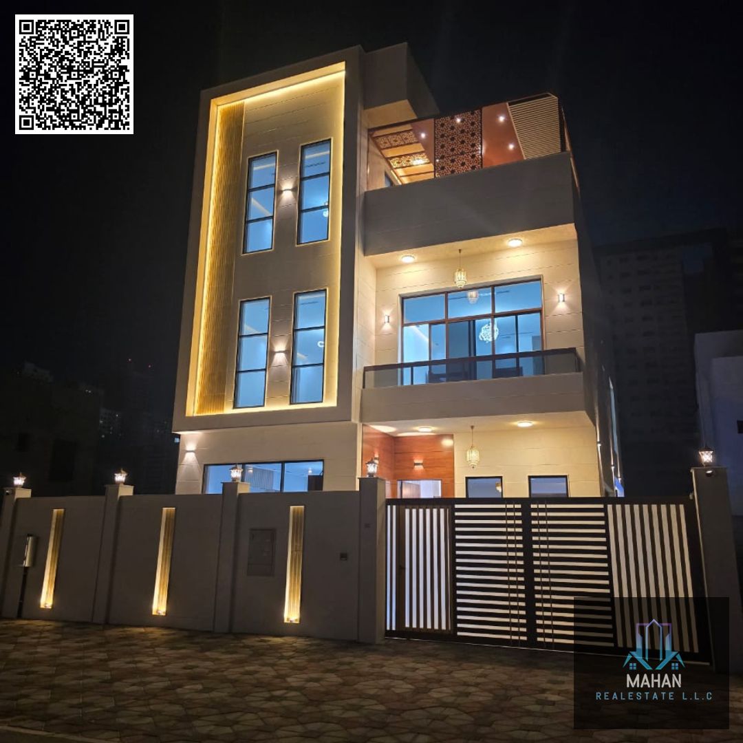 Luxury 6-Bedroom Villa with Rooftop & Private Pool | Al Amerah, Ajman