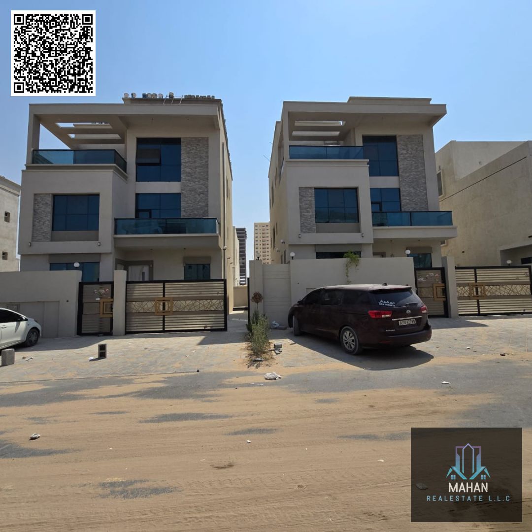 Elegant 5-Bedroom Villa with Elevator, Study Room & Rooftop | Ajman