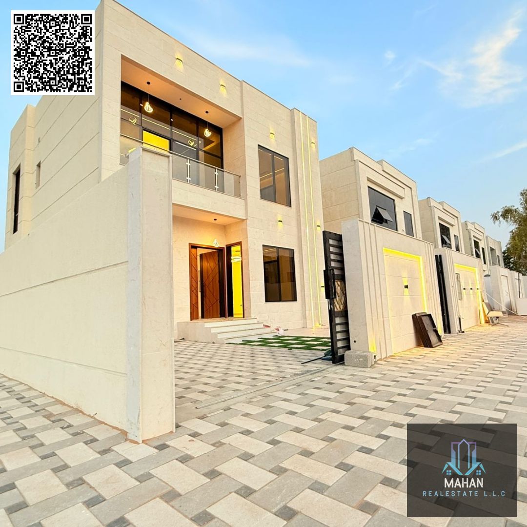 Elegant 4-Bedroom Villa with Spacious Courtyard & Central AC – Ajman