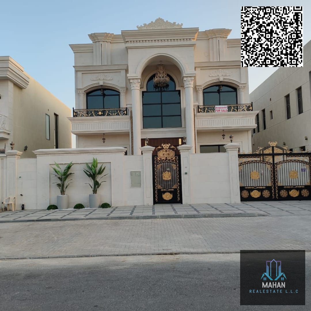 Villa for sale in Al Alia area - including central air conditioning with machines - two floors - 5 master bedrooms - free ownership for all nationalit