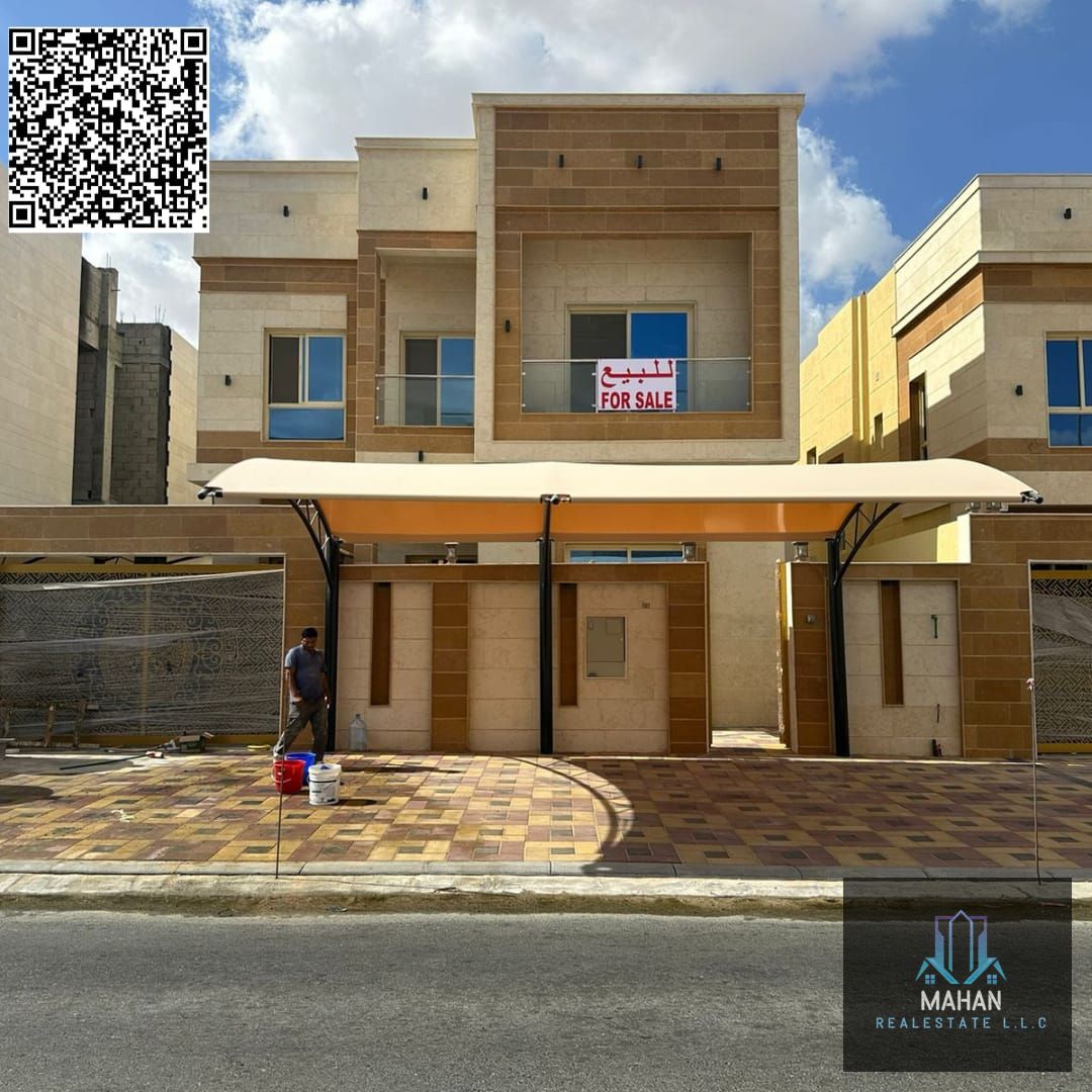 Brand New Luxury Villa for Sale – Freehold for All Nationalities Location: Al Yasmeen, Ajman A stunning two-storey villa is available for sale in Al