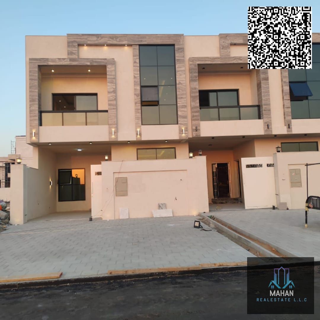 Brand New villa Available For Sale location Ajman all helio 5 master Bedroom Hall Majlis 1 Kitchen Maid Room Dining Room Land Area : 1750 Sq. Ft.