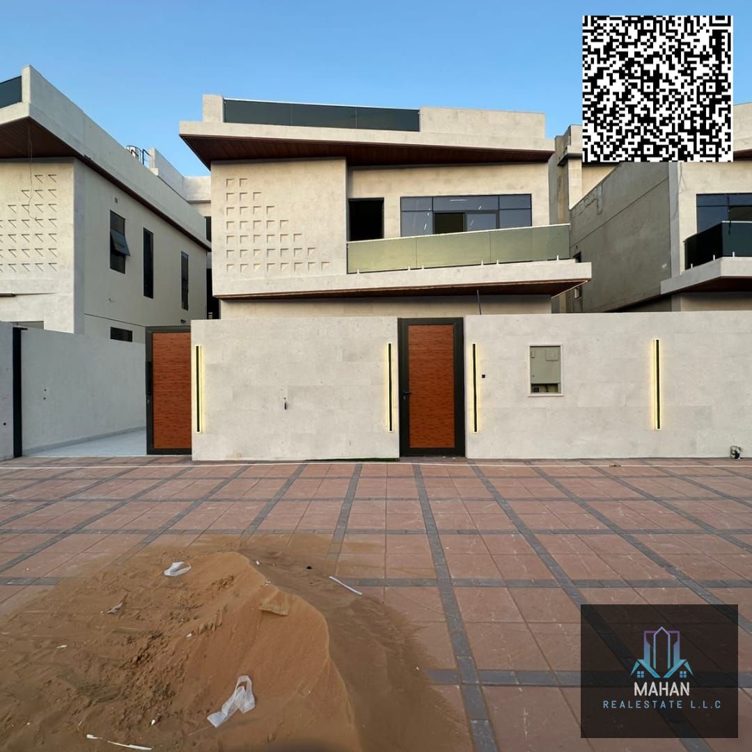 [8:49 AM, 6/10/2025] Adeel: Brand New Villa For Sale In Ajman Al Helio 2 5 Master Bedroom Hall Majlis Kitchen Roof Access Land size : 3800 BUA : Ask