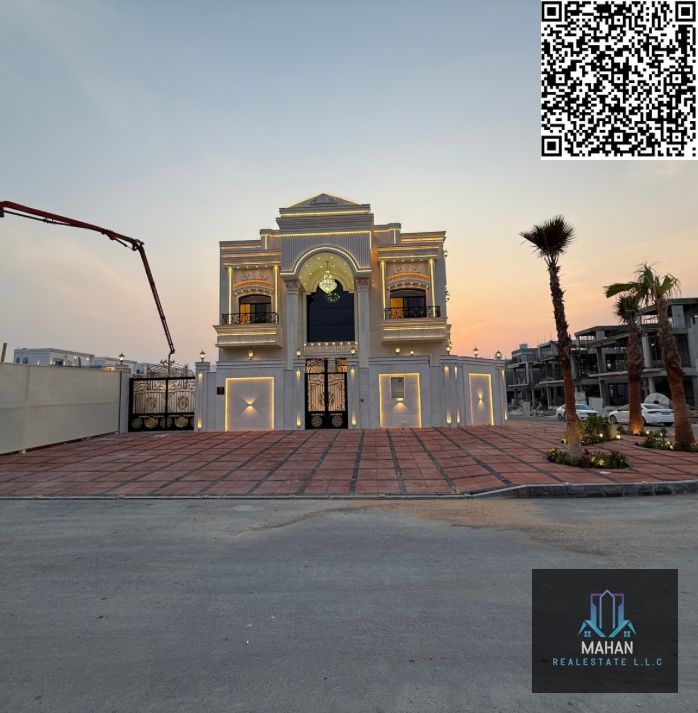Villa for sale in Ajman Al helio 5 master bedroom hall majlis