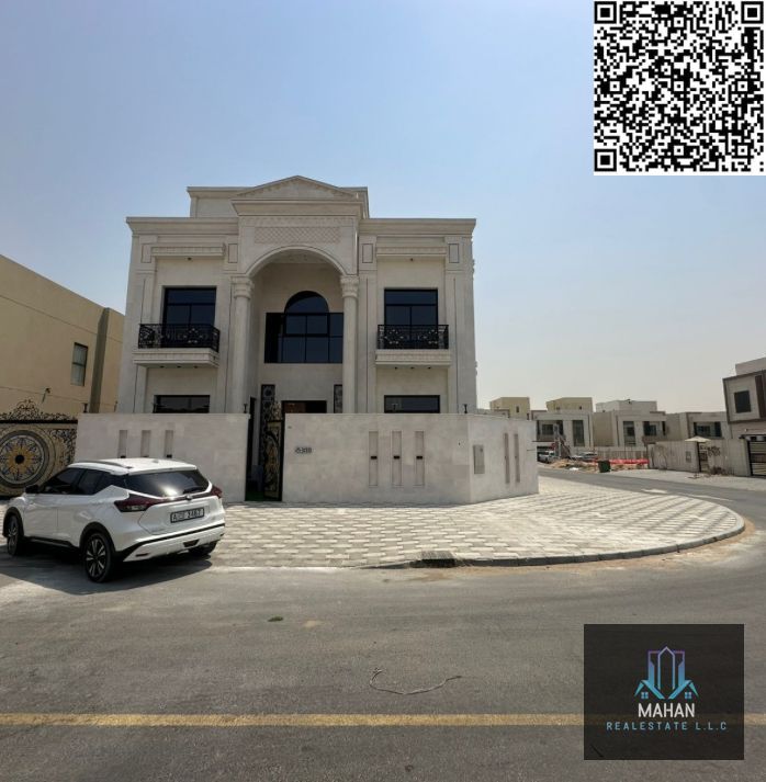 Corner Villa for sale in Ajman Al Yasmeen 6 master bedroom
