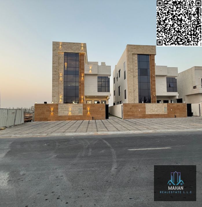Brand new villa for sale in Ajman Al helio 5 master bedroom hall majlis