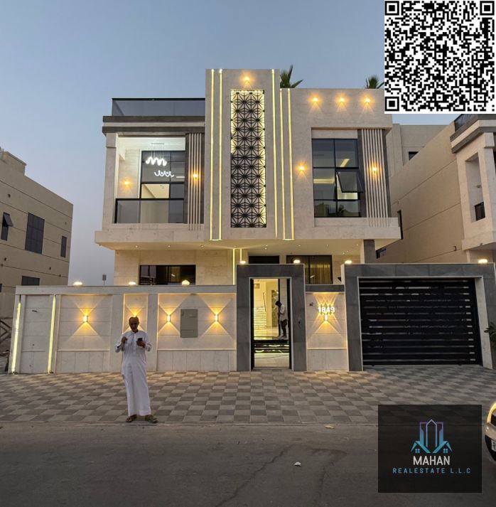 VIP brand new villa for sale in Ajman Al zahya 4 master bedroom