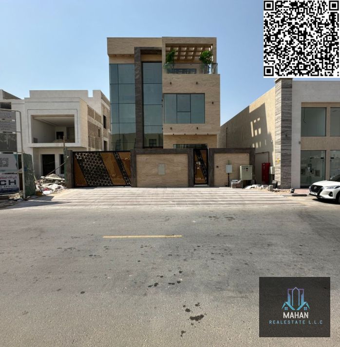 VIP modern villa for sale in Ajman Al helio good location