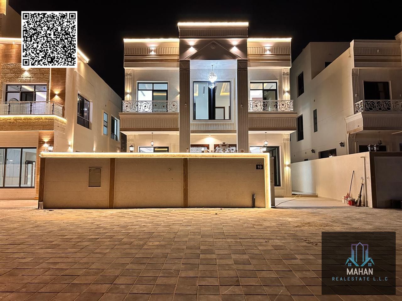 Villa for Sale – Al Helio 2, Ajman  Land Area: 3,014 sq. ft.  Built-up Area: 3,800 sq. ft.  Bedrooms: 6 spacious bedrooms  Maid’s Room: Included  Roof Access: Yes  Price: AED 1,850,000   Modern design villa with premium finishing. Perfect for families l