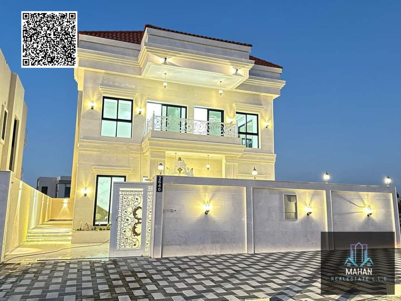 Villa for Sale – Al Helio 2, Ajman  Land Area: 3,014 sq. ft.  Built-up Area: 2,700 sq. ft.  Bedrooms: 4  Price: AED 1,630,000 (including transfer fees)   Located in Al Helio 2 – modern villa with high-quality finishing, ideal for family living.