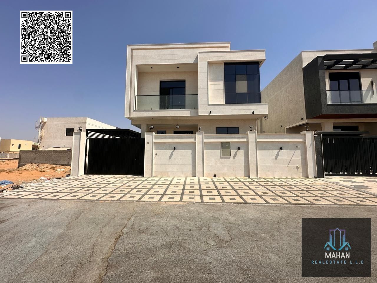 Luxury Deluxe Villas for Sale – JBG Al Yasmeen, Ajman  Property Details:  Ground Floor:  Elegant Majlis  Spacious Family Hall  Master Bedroom  Main Kitchen  Maid’s Room  Outdoor Sitting Area  Covered Parking & Shade Behind the Kitchen   First Floor: