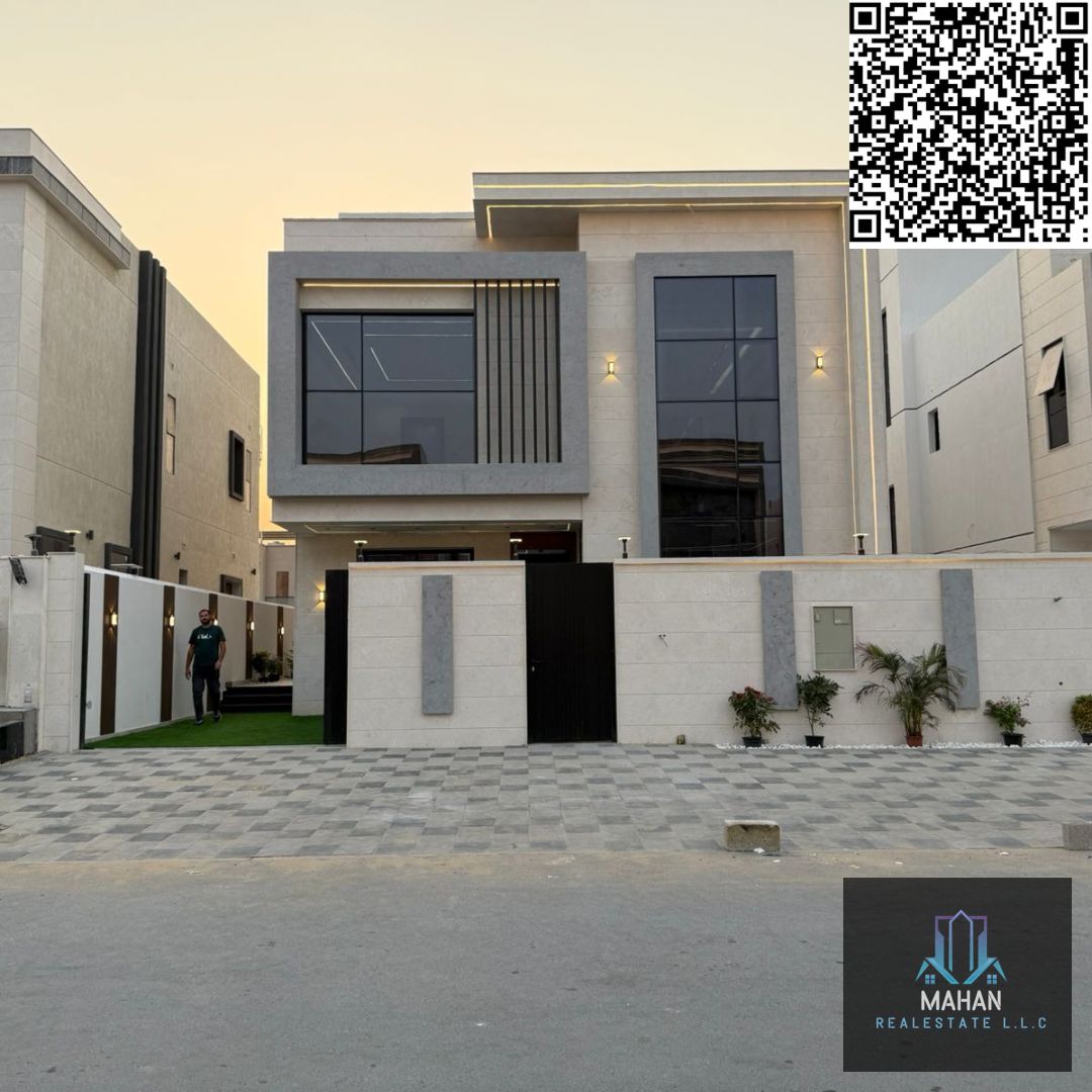 Brand New Modern Design Villa For Sale In Ajman Zahya