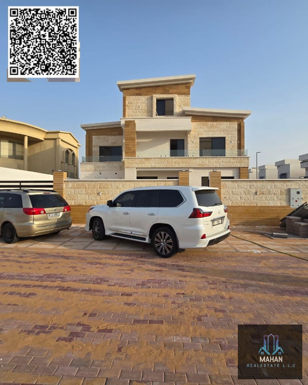 8 bedroom villa majlis hall with swimming pool corner villa