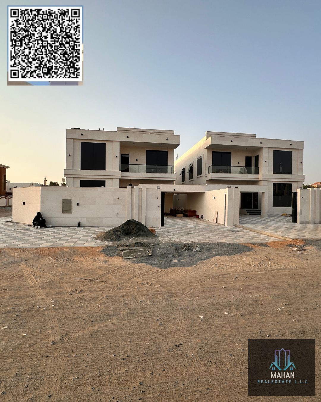 Villa for sale Ajman al rawada 2 5 bedroom villa majlis hall land area 5000 square feet