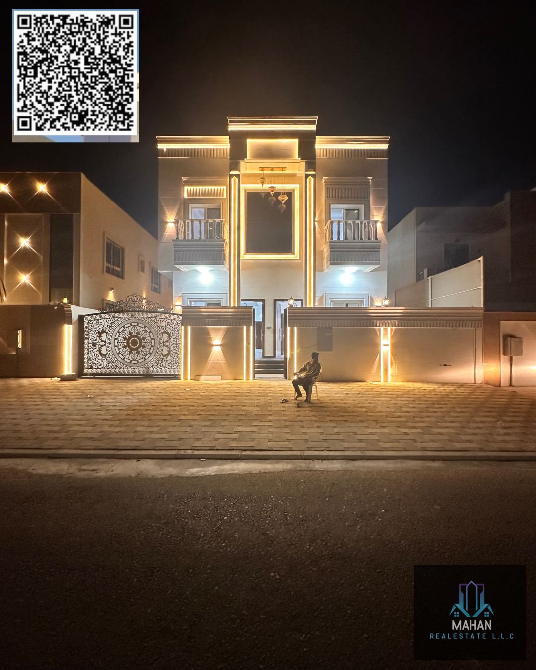 6 bedroom villa majlis hall land 3014 square feet bulit 4000 square feet