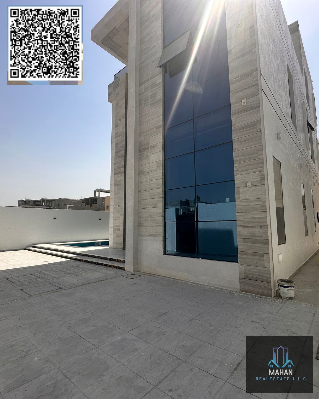 6 bedroom villa majlis hall land 5000 square feet full furnished and with swimming pool
