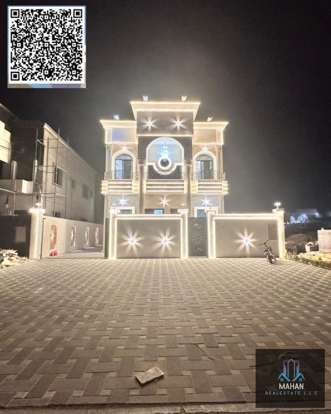 5-Bedroom Villa for Sale – Al Zahya, Ajman A beautifully designed 5-bedroom villa featuring a hall and majlis, located in the prime area of Al Zahya, Ajman. Perfect for families or investors, this villa offers space, comfort, and style. Key Features: 	•