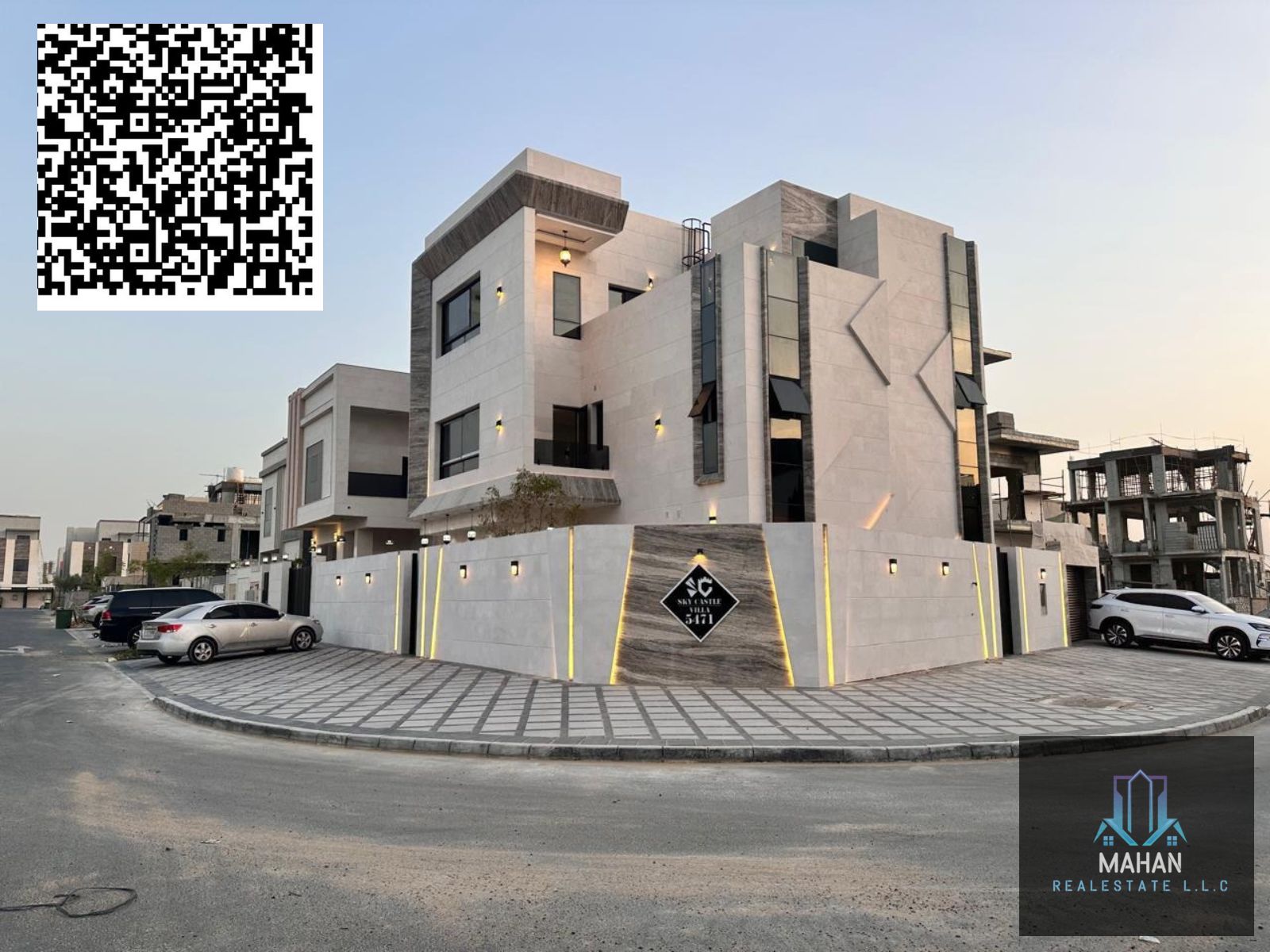 6 bedroom Majles hall and swimming pool