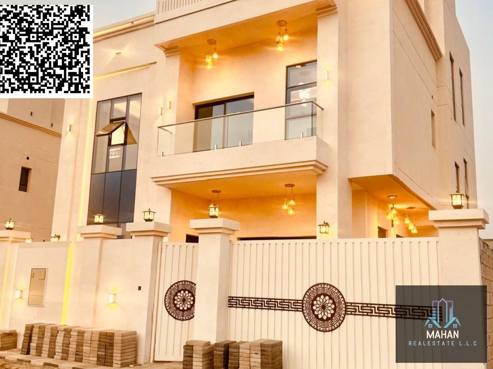 6 bedroom villa hall majlus with roof