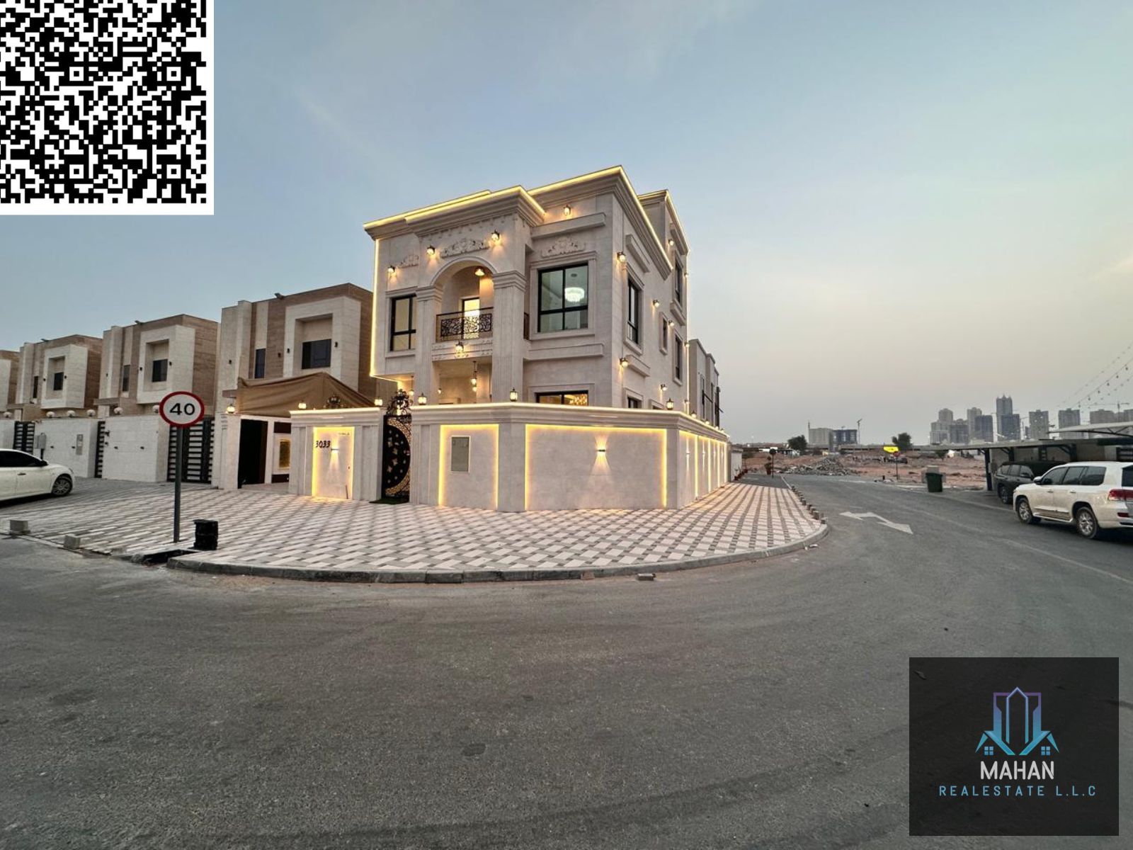 7 bedroom villa majles hall with roof