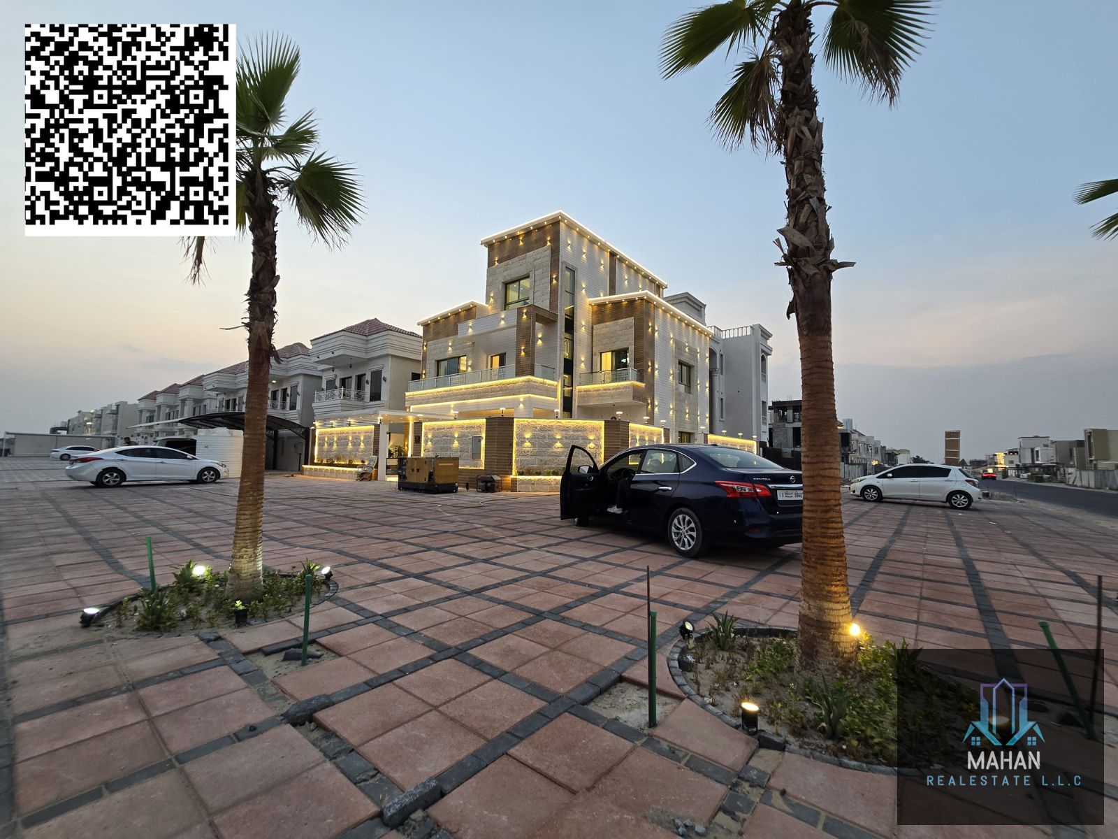 6 bedroom villa majles hall with roof