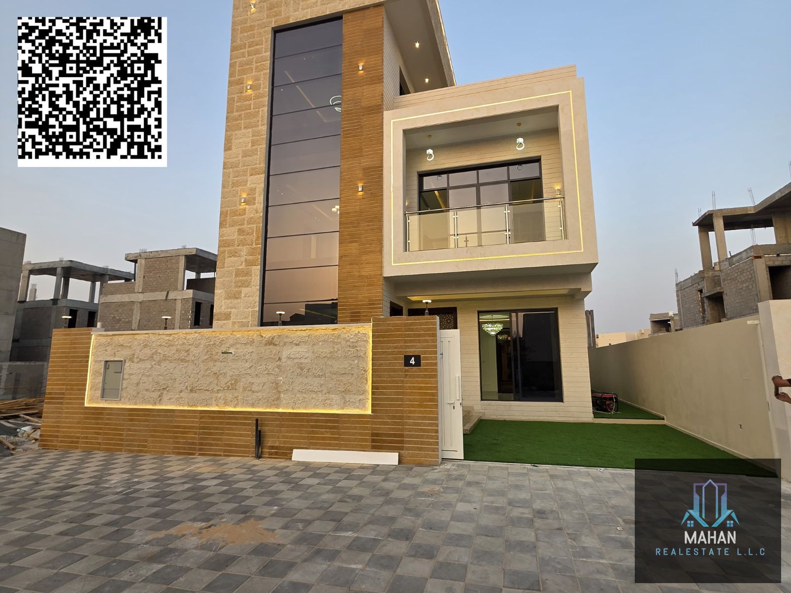 6 bedroom villa majles hall with roof