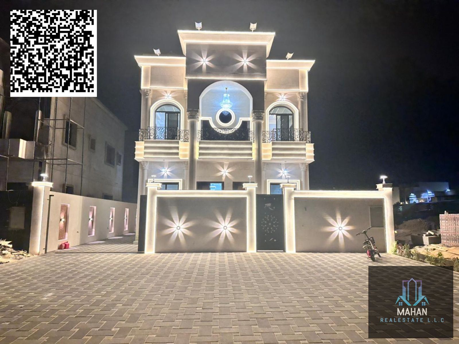 4 bedroom villa majles hall with roof