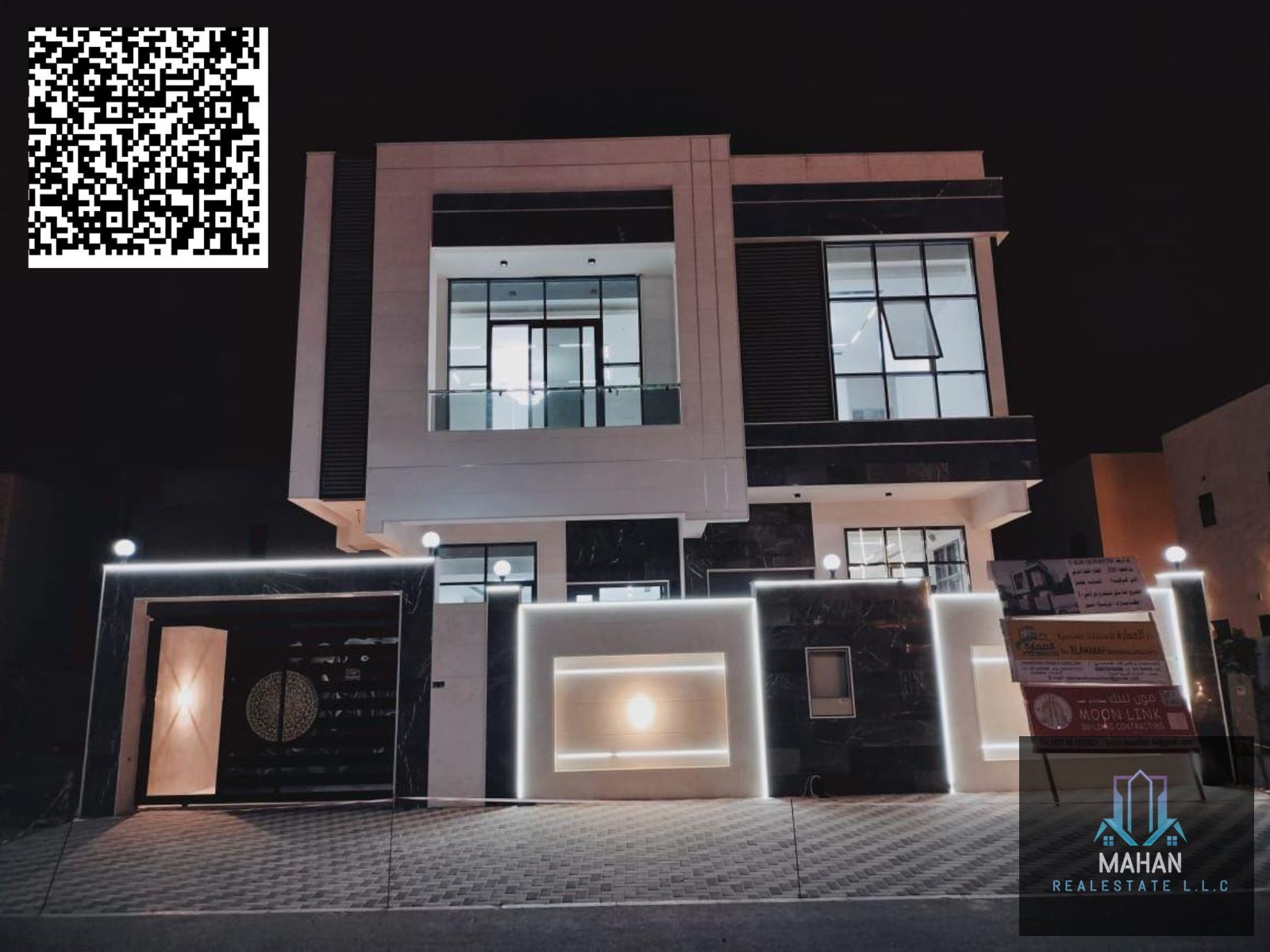 Modern villa 6 bedroom with roof