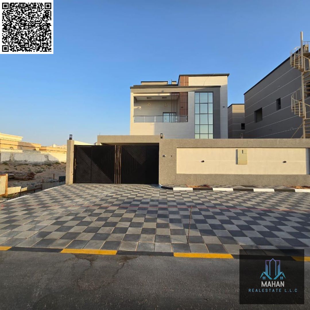 Villa for sale 5 bed room large hall and majles Al Rawda 2 Ajman