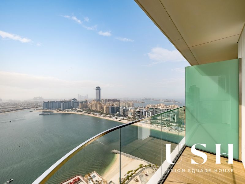 High Floor| Full Palm View | Private Beach | EMAAR