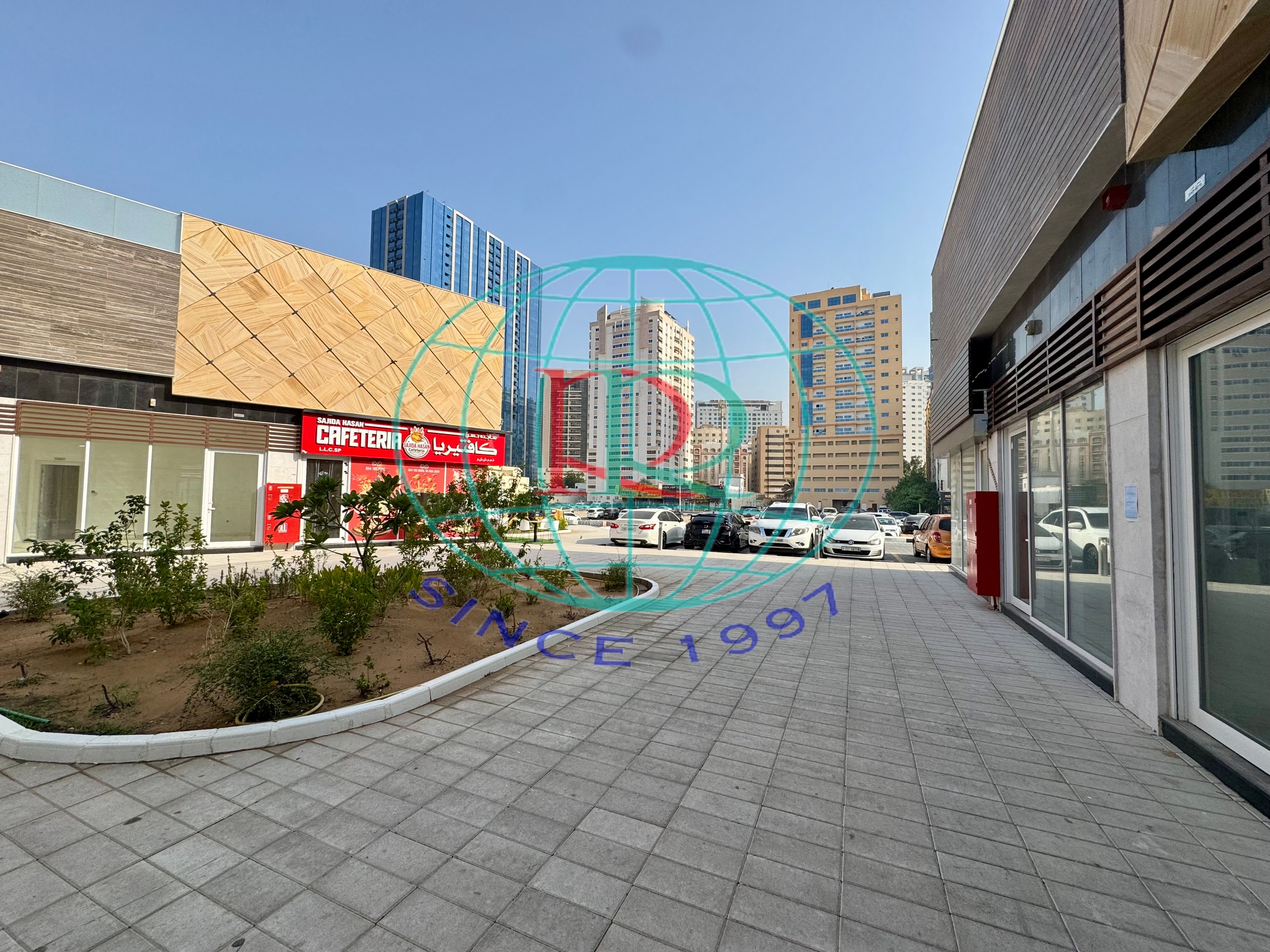 PAY 12 MONTHS STAY 13 MONTHS, 460 SQFT SHOP AVAILABLE IN AL NEKHAILAT AREA ALONG NUAIMIYA ST. BEFORE SHARJAH COOPERATIVE