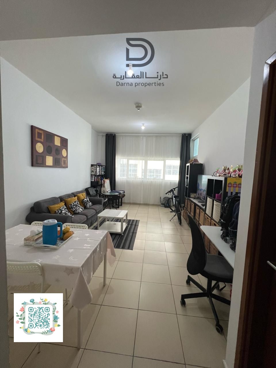 One bedroom and a hall / Ready to move in / Cash / Freehold / Good location / Excellent investment